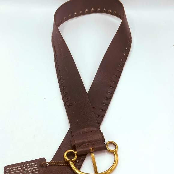 LINEA PELLE IMPORTED LEATHER BELT - Picture 11 of 16